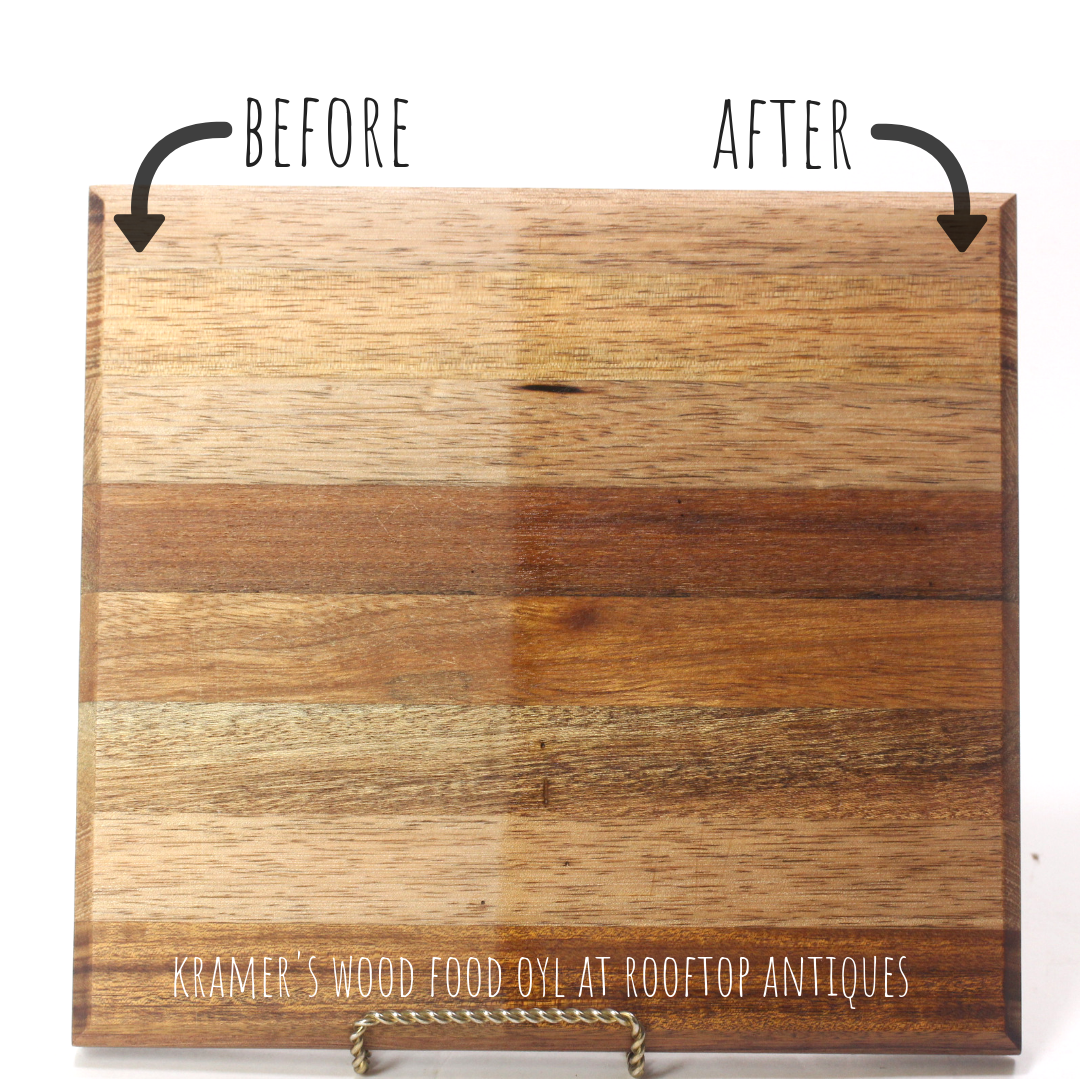 Kramer's Best Wood Food Oyl Natural Cleans Conditions Restores Kitchen Items eBay