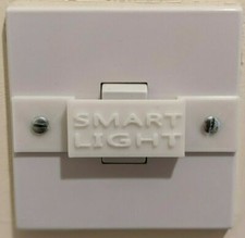 3D Printed UK Smart Light Switch Guard / Cover - Multiple Colours