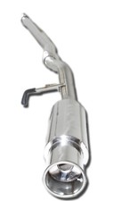 Adj. Tip Catback Exhaust For 96-01 Subaru Impreza Rs Ej25 2.5 Piping