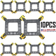 10pc Backplate Bracket Holder for Intel Socket LGA 775 1366 1155 CPU Cooling Fan