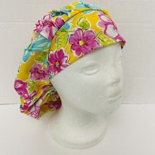 women surgical cap; bouffant style With Elastic