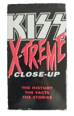 KISS X-Treme Close Up VHS Gene Simmons Paul Stanley Eric Singer