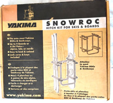 Yakima Snowroc Hitch Ski Snowboard Rack Black