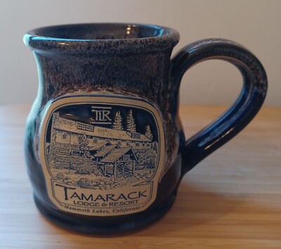 Tamarack Resort & Lodge Mug  / Deneen Pottery / Mammoth Lakes California / Gift