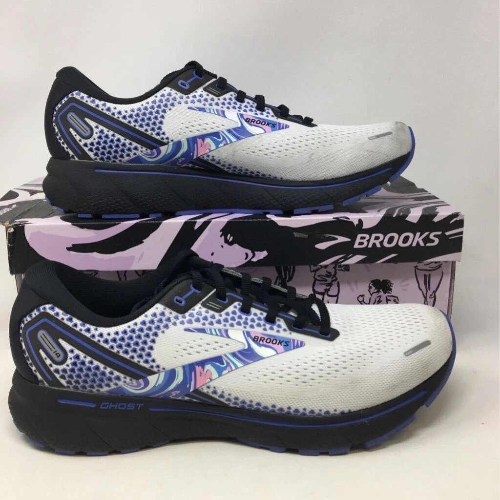 Brooks Womens Ghost 14 Running Shoes Multicolor 110369 1D 145 Low