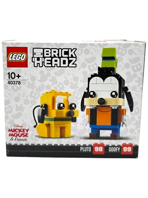 LEGO BRICK HEADZ Goofy Pluto 40378 NEU Disney Mickey Mouse INKgrafiX TOYS A367