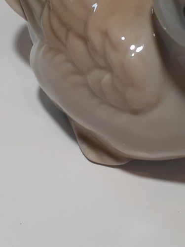 Pair Vintage Homco Porcelain Ducks light tan and greyish white - Picture 22 of 24