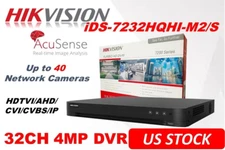 Ⲏіkvіsіon IDS-7232HQHI-M 32CH DVR 4MP TVI/AHD/CVI PLUS 8-CH 6MP IP NO HDD