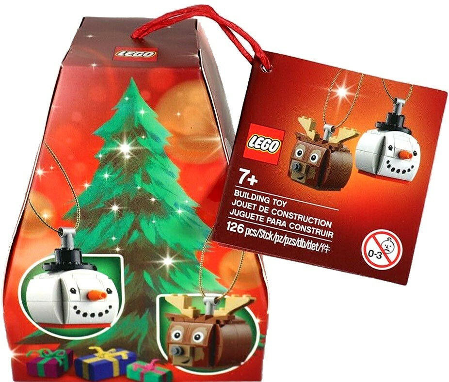 LEGO 854050 Snowman Reindeer Duo Christmas Ornament Decoration