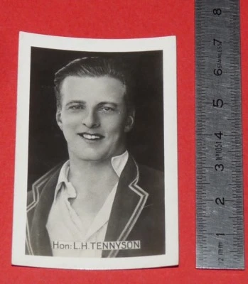 CRICKET CHUMS CRICKETERS 1923 REAL PHOTO #12 L.H. TENNYSON ENGLAND HAMPSHIRE - Photo 1/2