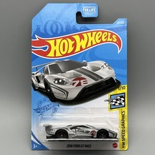 Hot Wheels 2016 Ford GT Race HW Speed Graphics Read Description