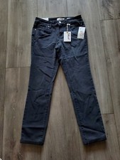 JESSICA SIMPSON Forever Rolled Skinny Stretch Black Denim Jeans Women's 26 59
