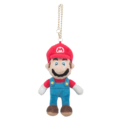Portachiavi All Star Collection Giappone Nintendo Super Mario 16 cm morbido peluche bambola - Foto 2 di 2