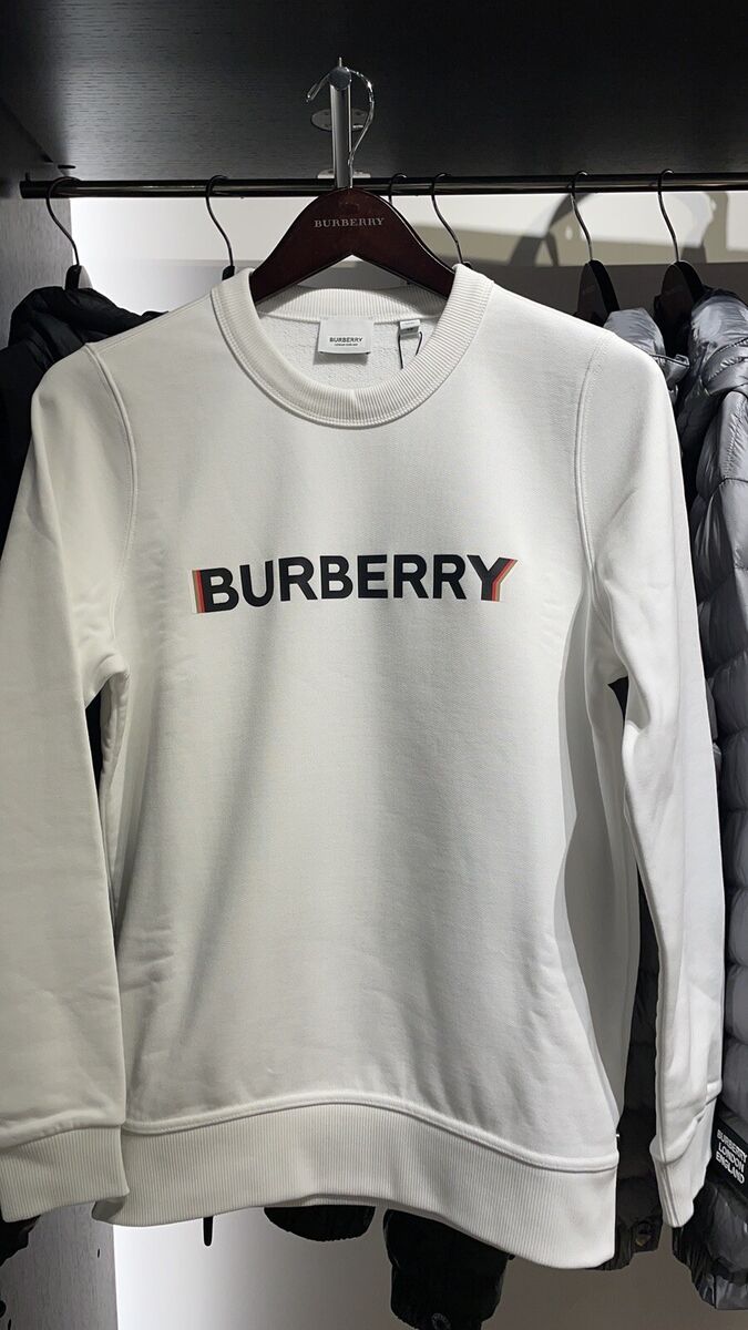 Authentic burberry sweatshirt women White Color Size M $680+ Authentic burberry sweatshirt women White Color Size M $680+