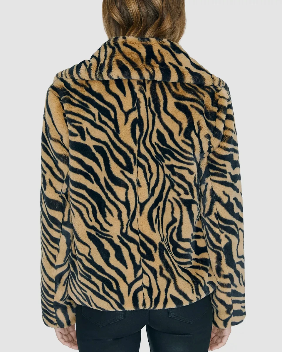 Zebra fur shop jacket