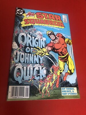 DC Comics All Star Squadron #65 1987 Origin of Johnny Quick 2B.