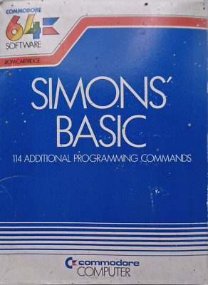 COMMODORE 64/128 -- SIMONS´ BASIC (COMMODORE/CONRAD - CARTRIDGE)