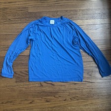 Hanna Andersson Blue Swim Shirt Rash Guard, Size 120cm / US 6-7