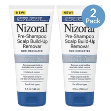 Nizoral Scalp Build-Up Remover 5oz Each Pre-Shampoo - 2 Pack - New