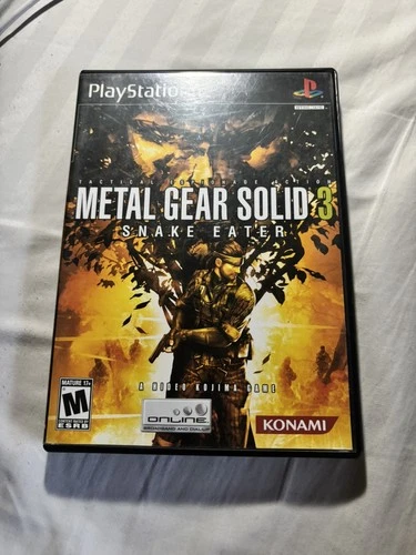 New ListingMetal Gear Solid 3: Snake Eater (Sony PlayStation 2, 2004) PS2 Complete CIB