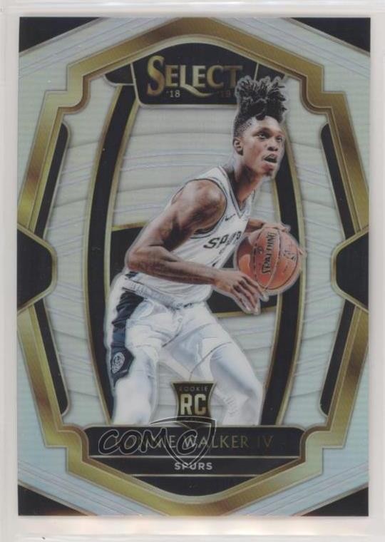 2018-19 Panini Select Premier Level Silver Prizm Lonnie Walker IV #174 0u2j