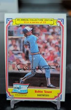1984 Topps Drake's Big Hitters - Robin Yount #33