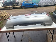 NISSAN NOTE MK1 2008 REAR BUMPER SILVER KY0