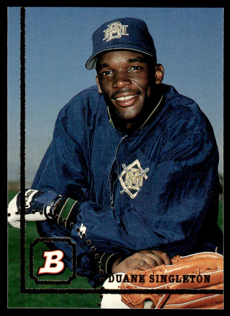 1994 Bowman Duane Singleton Milwaukee Brewers #533