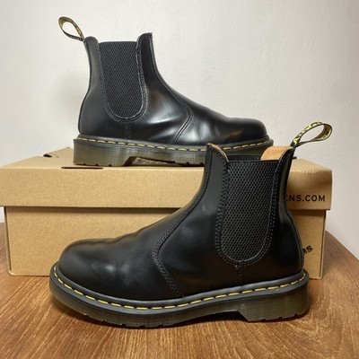 Dr Martens Docs DM s 2976 YS Black Smooth Leather Chelsea Boot UK 5 EU 38 V Good
