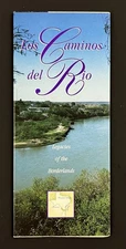 2001 Los Caminos Del Rio Texas Hispanic Culture TX Vintage Travel Brochure