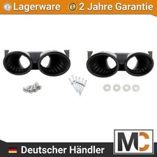 Endrohrblenden-Set Auspuffblenden Schwarz passt für Mercedes W177 nicht A45 AMG