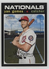 2020 Topps Heritage French Text Back Yan Gomes #127 2f9