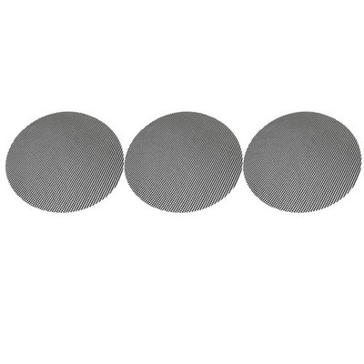 3pcs Grill BBQ Fiberglas Mesh Matten nicht hitzebeständige Grillmatte