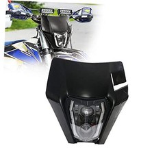 Dirt Bike Headlight LED,Universal Motorcycle Head Light Kit for Most Pit Dirt