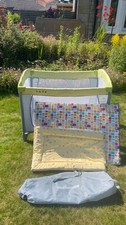 Mothercare Travel Cot, with extra mattress