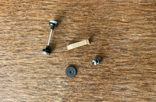 NMINT AFX MT Five Spoke Front Wheels/Axle, Clamp, Small Hole Idler Gear  Pin