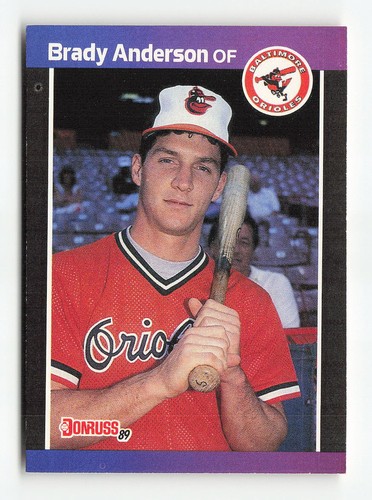 Brady Anderson #519 1989 Donruss card