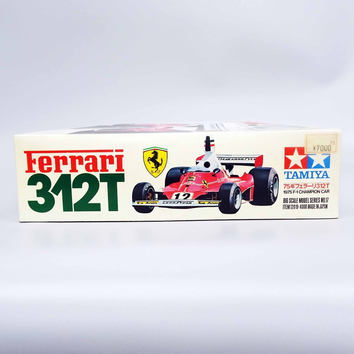 Tamiya 1/12 Ferrari 312T Big Scale Series F1 Vintage Plastic model