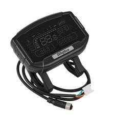Lcd Display Speedometer For Riding Times Gt73 Electric Bike Odometer 36v-60v