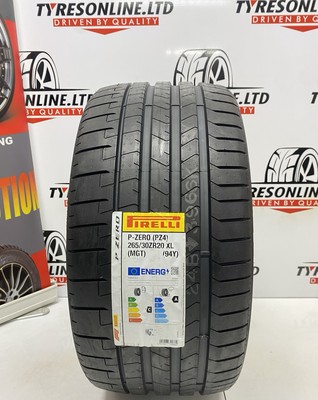 2 X 265 30 20 PIRELLI PZ4 94Y XL 265/30R20 BRAND NEW C & A RATED