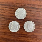 Lot of 3 Roosevelt Dimes - 90% Silver