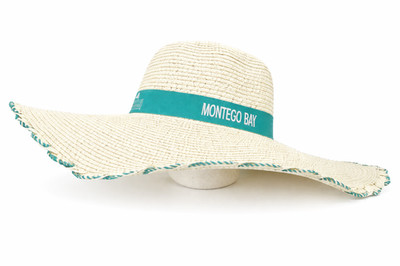 Travel Club Palladium Womens Montego Bay Wide Brim Off White Sun Hat One Size