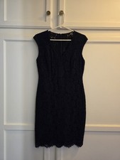 Ralph Lauren Navy Blue Lace Dress Size 2