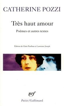 Très haut amour: Poèmes et autres textes von Pozzi,... | Buch | Zustand sehr gut
