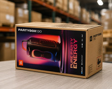 JBL PartyBox 130 Portable Wireless Party Speaker Bluetooth W/ Dynamic Lightshow
