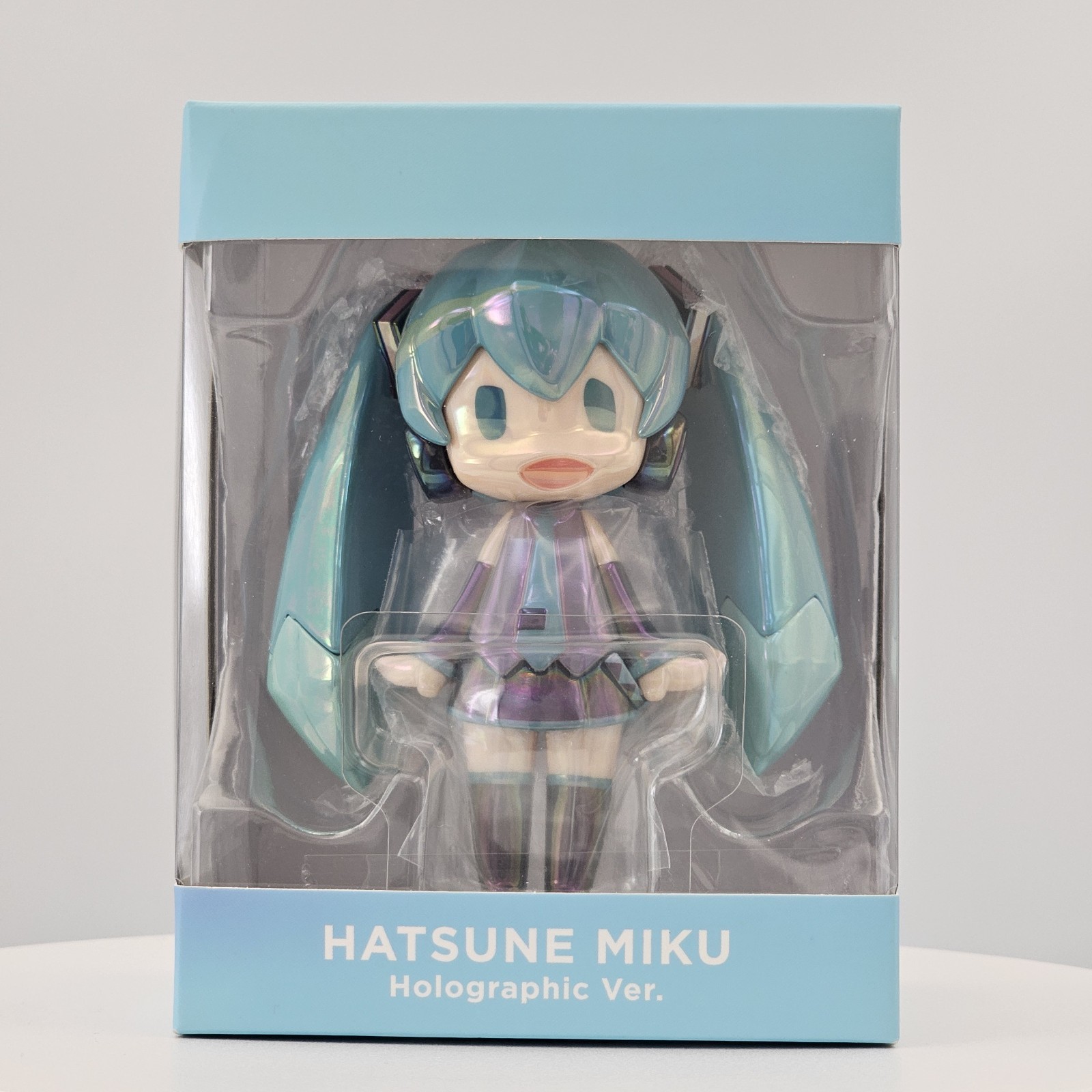 Hatsune Miku ¡HOLA! Versión holográfica Good Smile. Figura Japón Exclusivo Vendedor Reino Unido