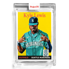 Topps PROJECT 70 Card 87 Kyle Lewis by Jacob Rochester - PR: 2130
