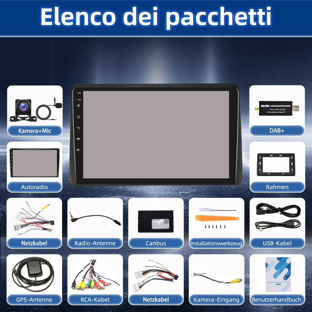 Autoradio DAB+ Android 15 per Dacia Duster 2019-2021 foto 3