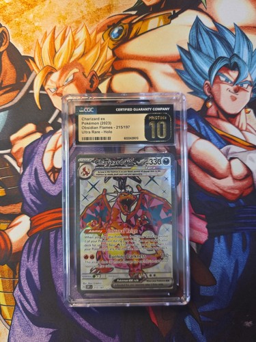 Charizard ex graded CGC 10 for sale on eBay