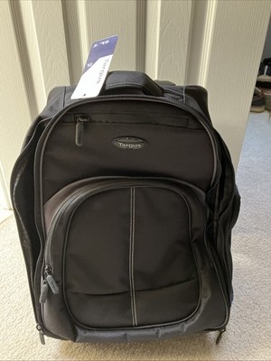 Targus Laptop Compatible Backpack with Wheels, Medium, Black (TRGTSB750US)